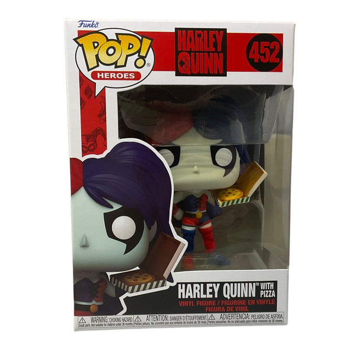 DC #452 Harley Quinn With Pizza Funko Pop