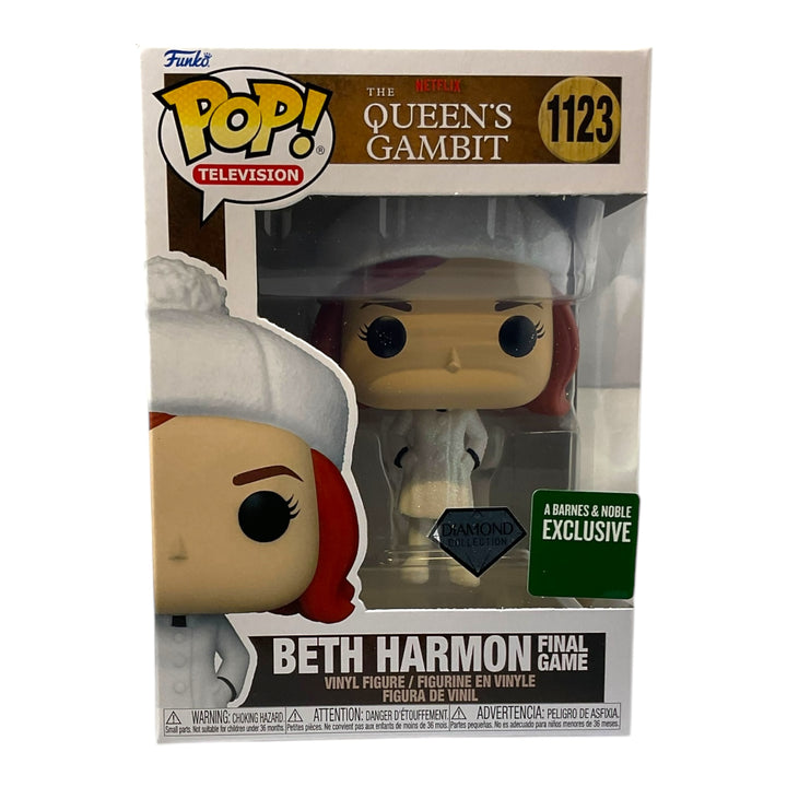 Queens Gambit #1123 Beth Harmon Final Game (Diamond Edition) Barnes & Noble Exclusive Funko Pop