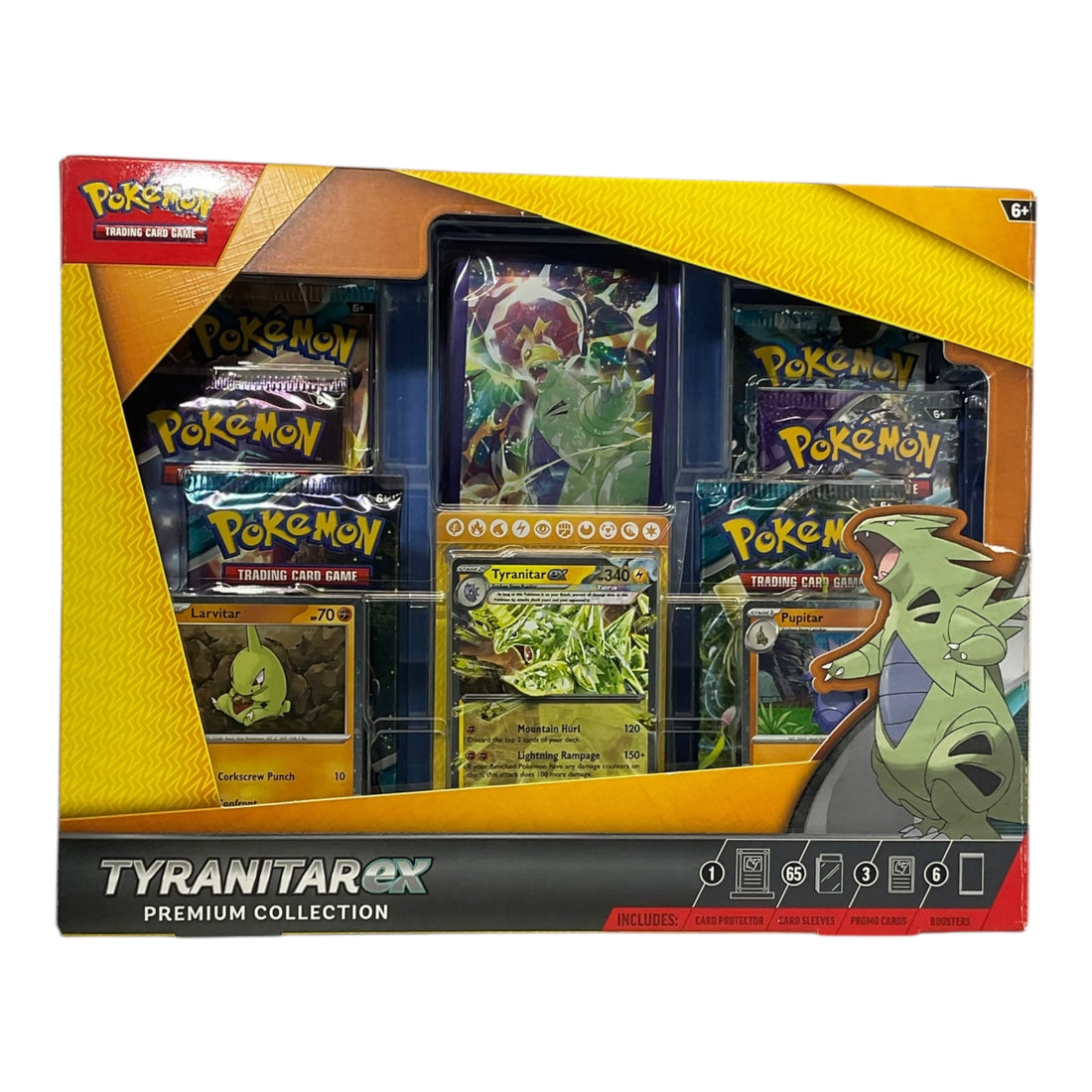 Pokemon TCG Tyranitar Exclusive Premium Trading Card