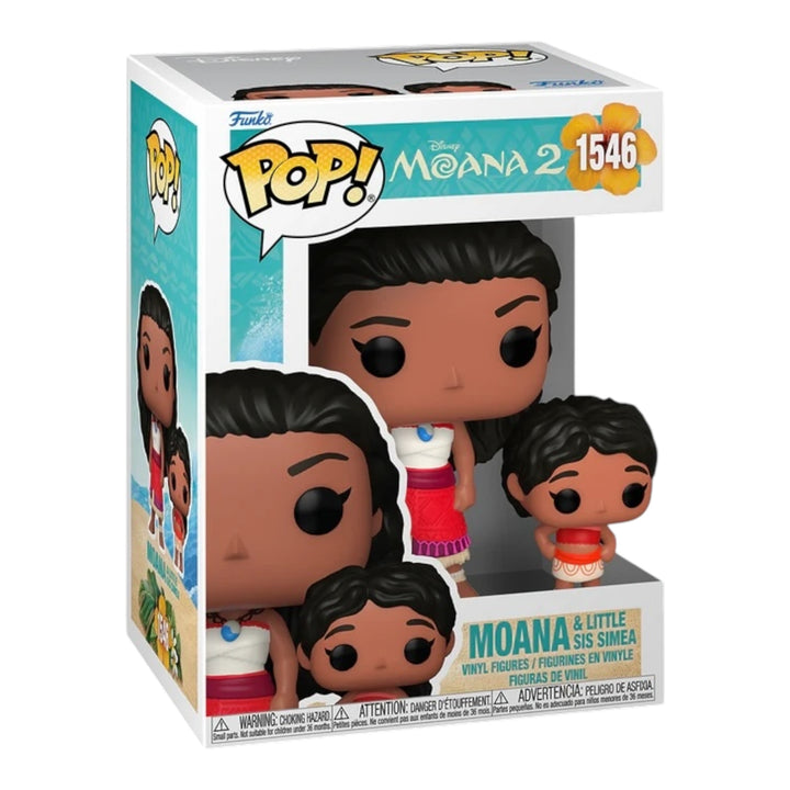 Disney #1546 Moana & Little Sis Simea Funko Pop