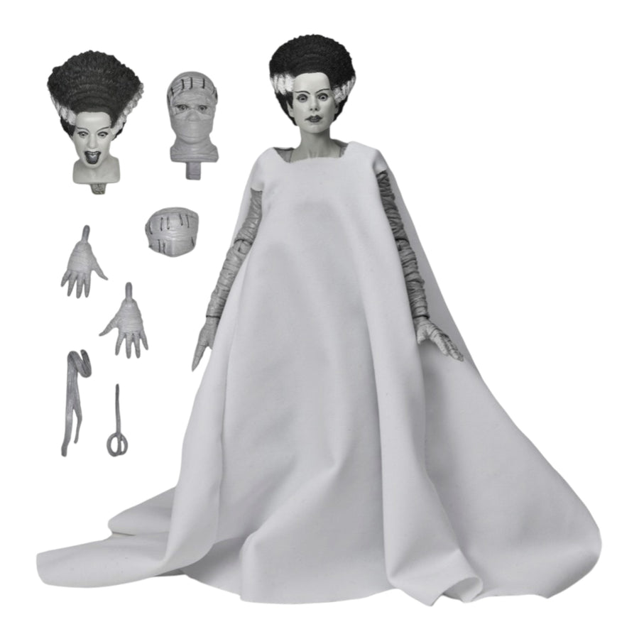Neca Universal Monsters Bride of Frankenstein (B&W) Ultimate 7" Scale Action Figure