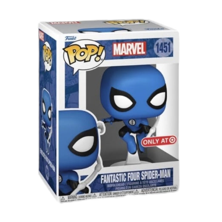 Marvel #1451 Fantastic Four Spider-Man Target Exclusive Funko Pop