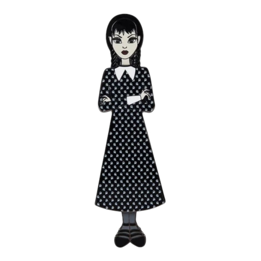 Loungefly MGM Wednesday Addams Paper Doll Pin