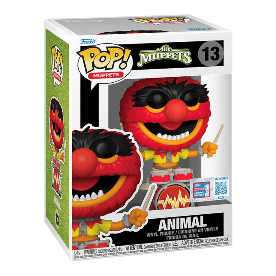 The Muppets #13 Animal 2024 Fall Con Limited Edition Funko Pop
