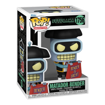 Futurama #1756 Matador Bender Funko Pop