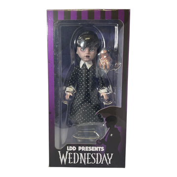 Living Dead Dolls Present The Addams Family  Wednesday Collectible Figure (Imperfect Box)
