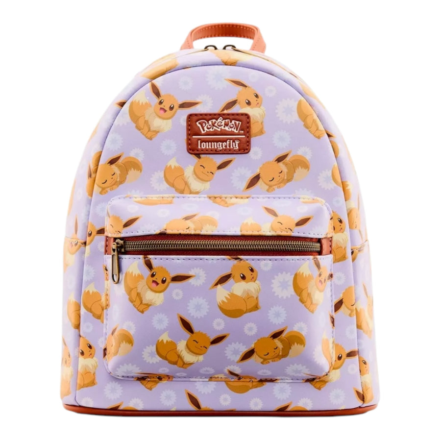 Loungefly Pokemon Eevee Floral Mini Backpack GameStop Exclusive