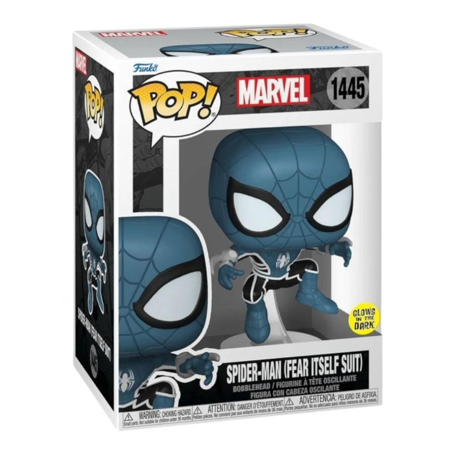 Marvel #1445 Spider-Man (Fear Itself Suit) GITD Funko Pop