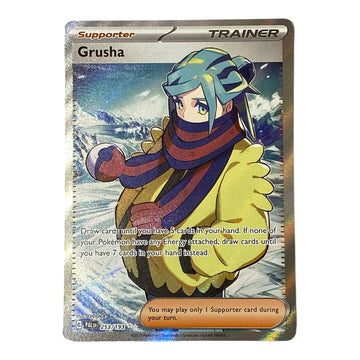 Pokemon Grusha 253/193 Paldea Evolved - Full Art Ultra Rare Card