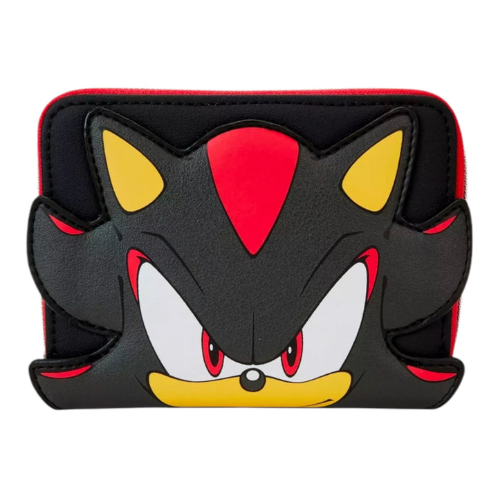 Loungefly Shadow the Hedgehog Cosplay Zip Around Wallet GameStop Exclusive