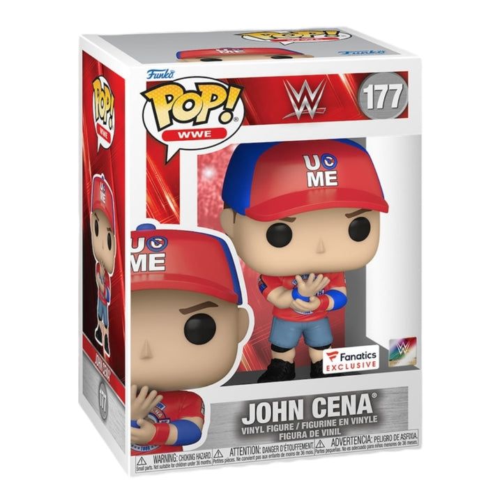 WWE #177 John Cena Fanatic Exclusive Funko Pop
