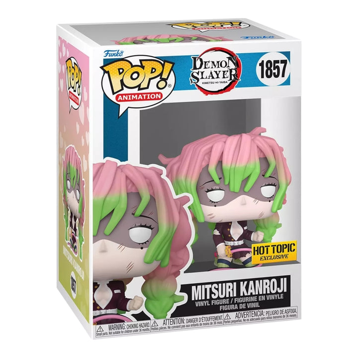 Demon Slayer #1857 Mitsuri Kanroj Hot Topic Exclusive Funko Pop