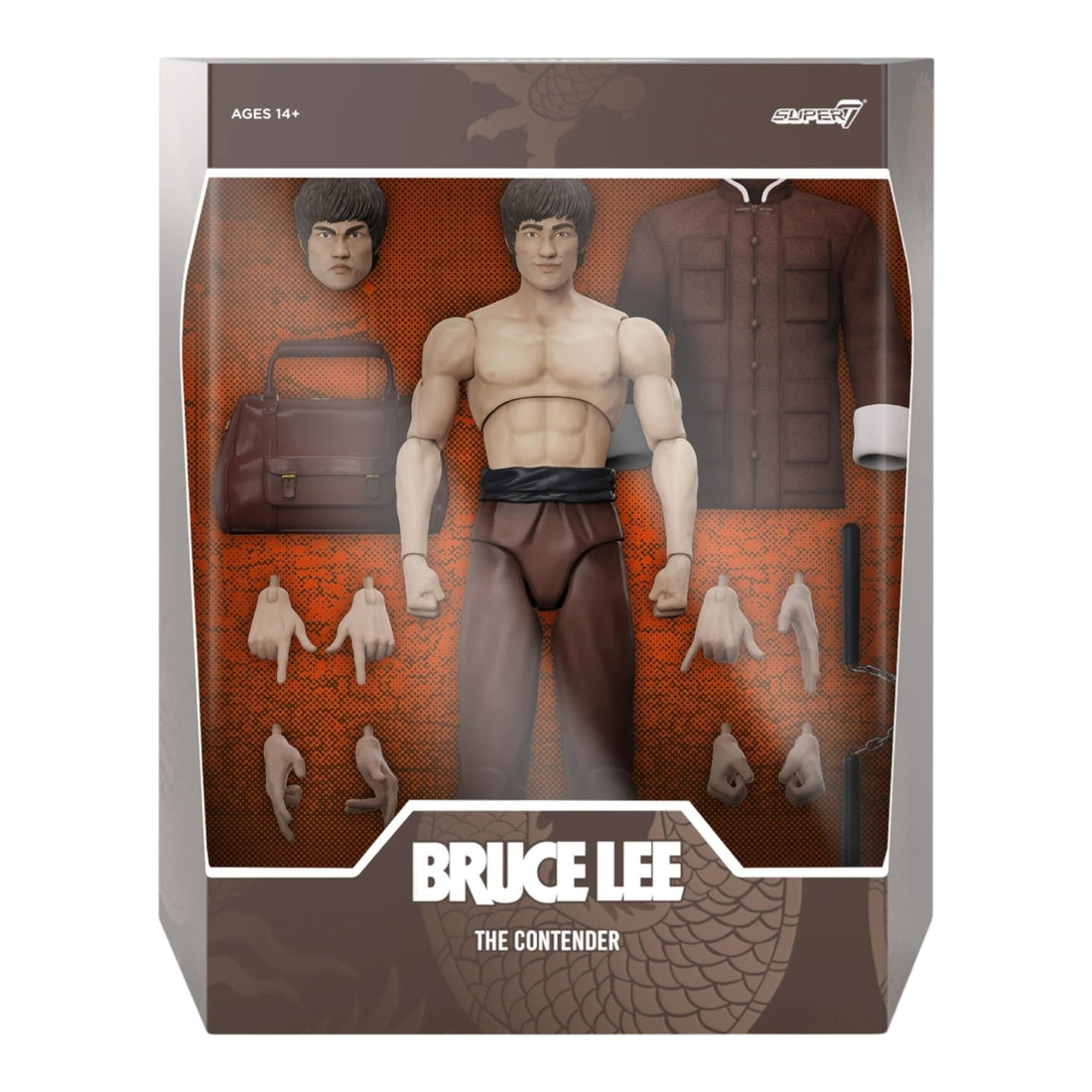 Super7 Bruce Lee ULTIMATES! Wave 2 Figures Bruce Lee (The Contender)