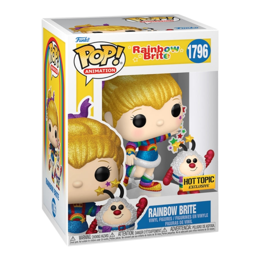#1796 Rainbow Brite And Sprite Diamond Hot Topic Exclusive Funko Pop