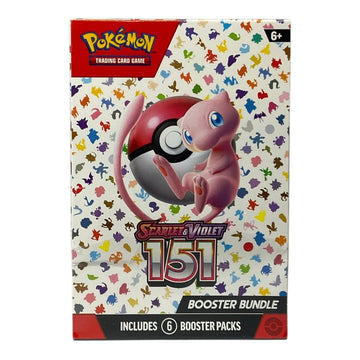 Pokemon Trading Card Games Scarlet & Violet 3.5 -151 Booster Bundle with 6 Booster Card Packs