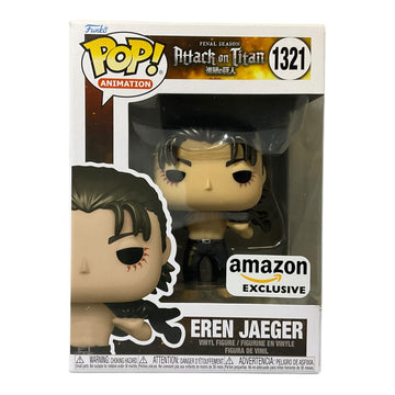 Attack On Titan #1321 Eren Jaeger Amazon Exclusive Funko Pop (Imperfect Box)