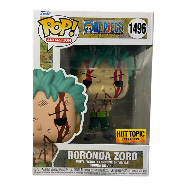 One Piece #1496 Roronoa Zoro Hot Topic Exclusive Funko Pop