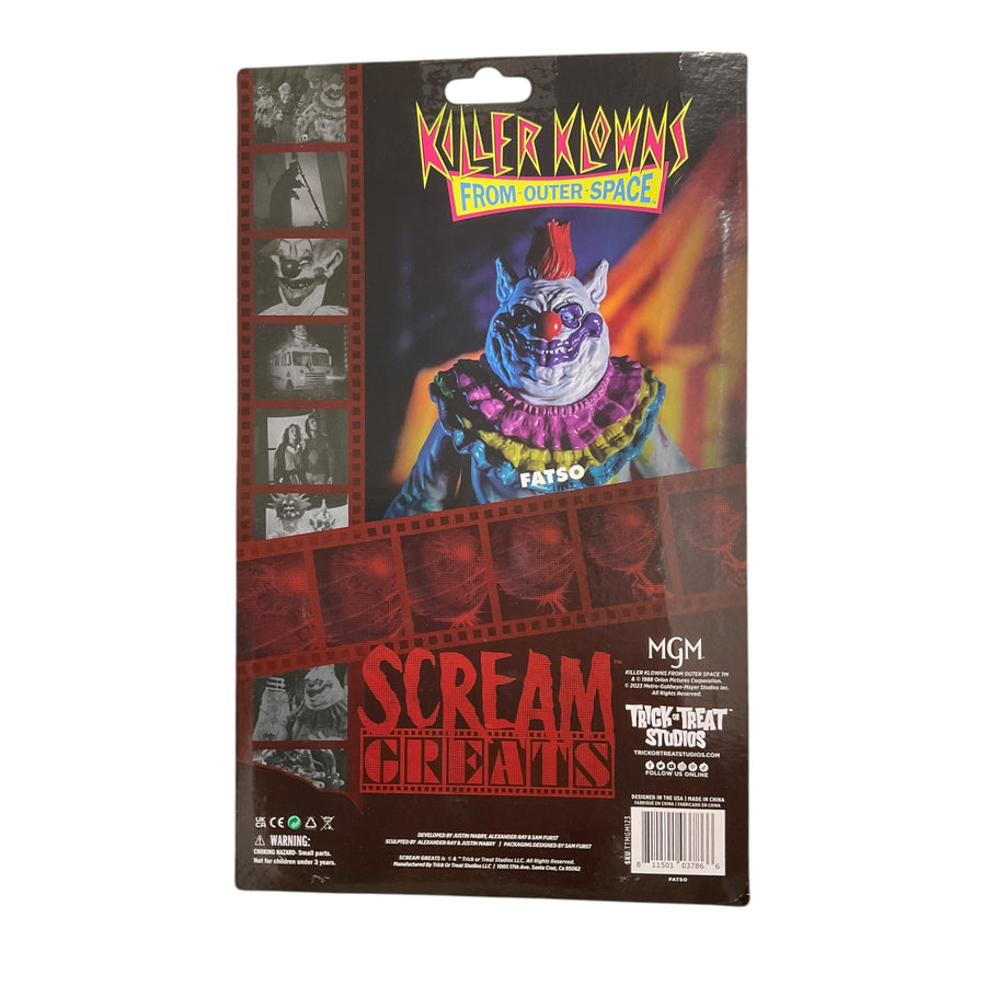 Killer Klowns From Outer Space Fatso 8" Scale Figure (Imperfect Box)