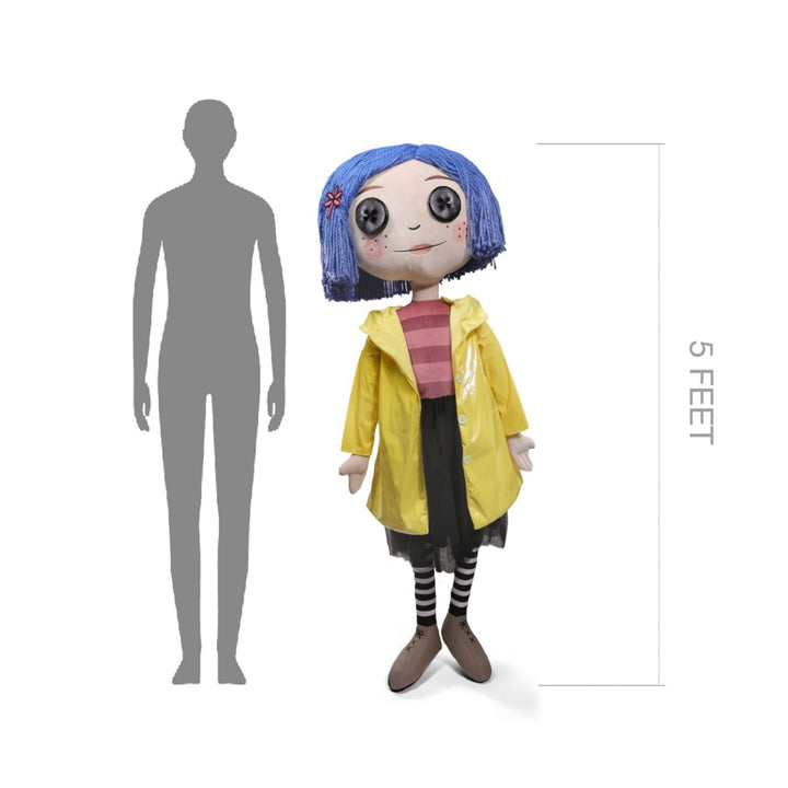 Neca Coraline Jones Life Size Plush With Stand