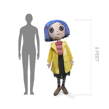 Neca Coraline Jones Life Size Plush With Stand