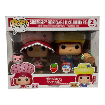 Strawberry Shortcake & Huckleberry Pie 2 Pack 2016 New Year Comic Con Scented Limited Edition Funko Pop (Imperfect Box)