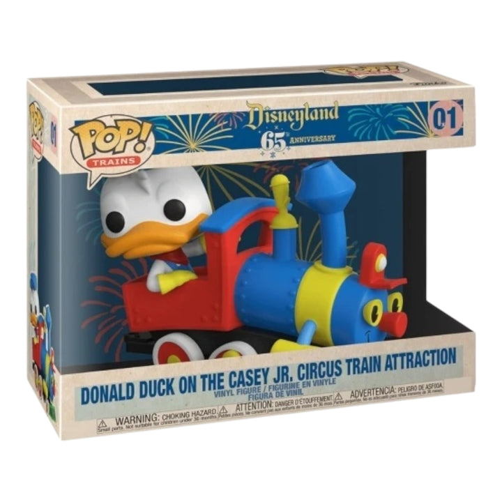 Disney Donald Duck On The Casey Jr. Circus Train Attraction Funko Pop