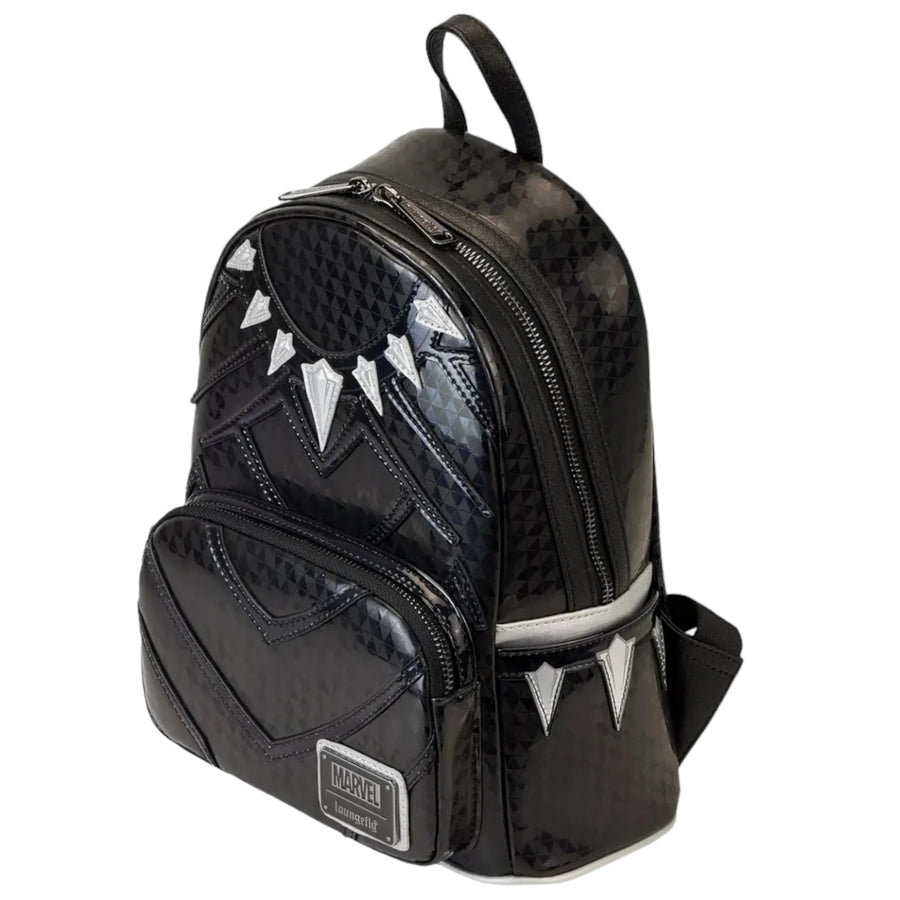 Loungefly Marvel Shine Black Panther Cosplay Mini Backpack