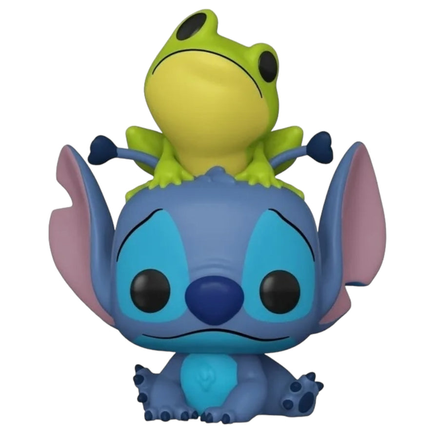 Disney #986 Stitch With Frog FYE Exclusive Funko Pop (Imperfect Box)