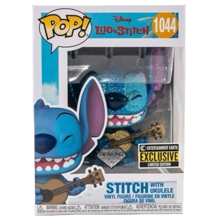 Disney #1044 Stitch With Ukulele Diamond Entertainment Earth Funko Pop