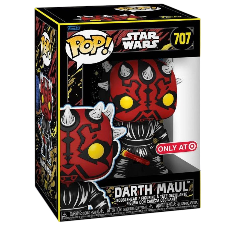 Star Wars #707 Darth Maul Target Exclusive Funko Pop