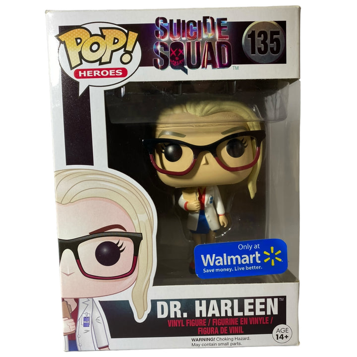 DC Suicide Squad #135 Dr. Harleen Funko Pop Walmart Exclusive Funko Pop