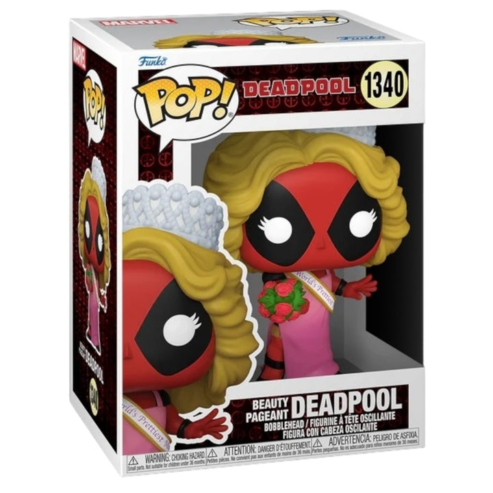 Marvel #1340 Beauty Pageant Deadpool Funko Pop