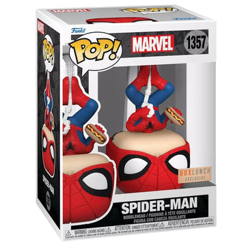 Marvel #1357 Spider-Man BoxLunch Exclusive Funko Pop (Imperfect Box)