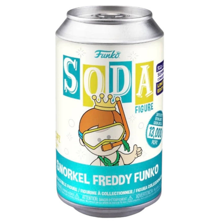Funko Soda Snorkel Freddy Funko 2023 Summer Con Chance Of Chase
