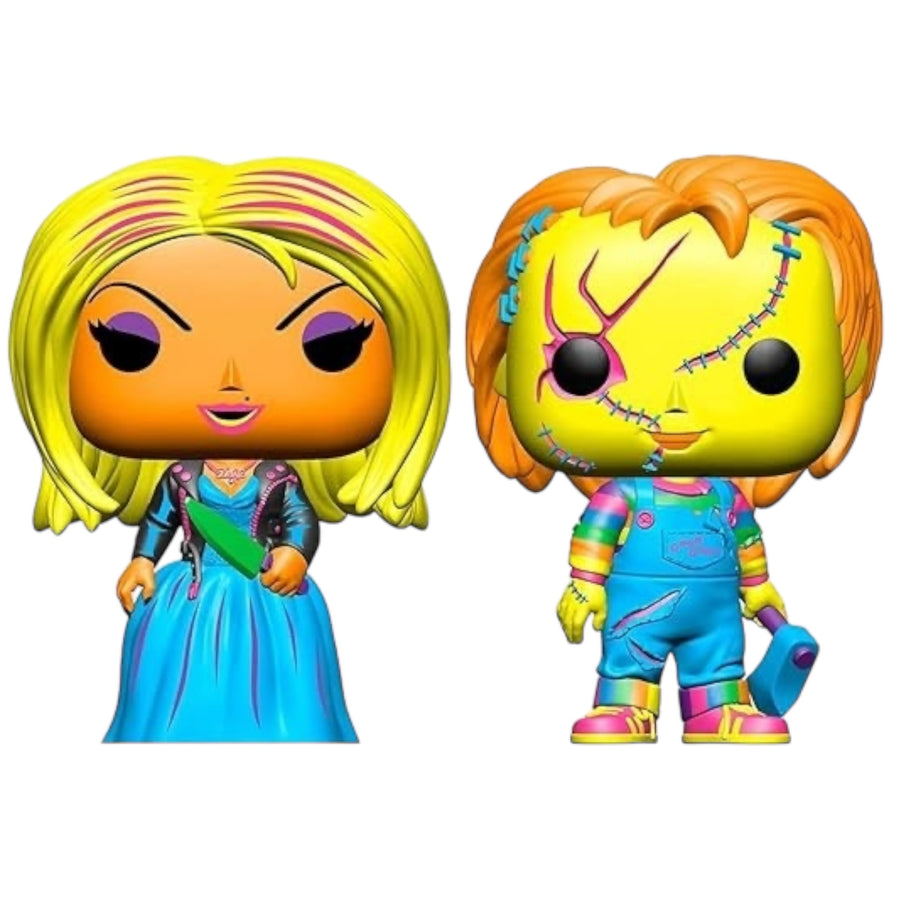 Chucky & Tiffany Hot Topic Exclusive Funko Pop 2 Pack