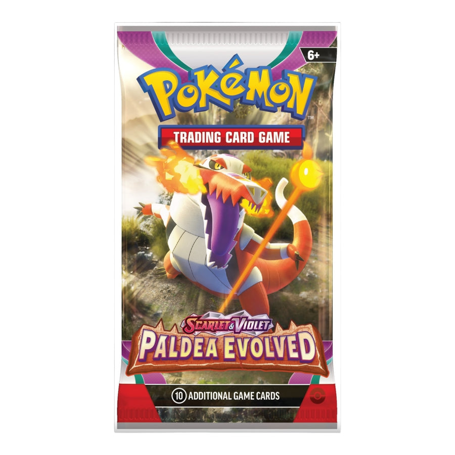 Pokémon Scarlet and Violet Paldea Evolved Booster Pack