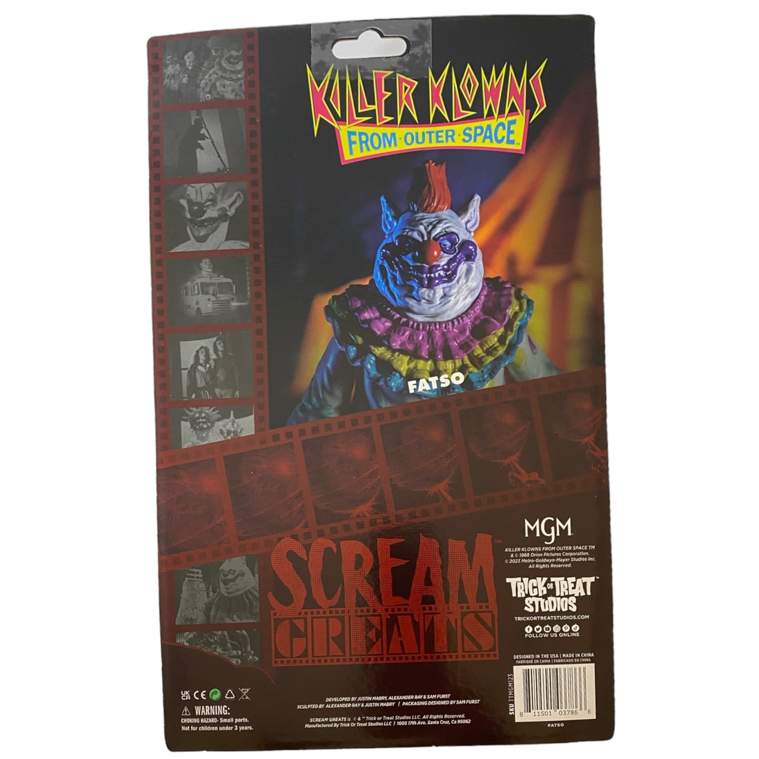 Killer Klowns From Outer Space Fatso 8" Scale Figure