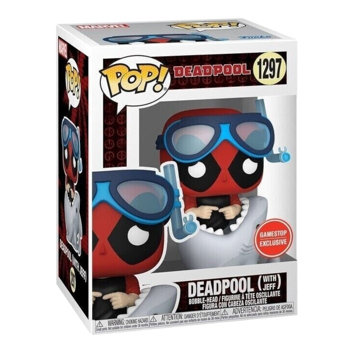 Marvel #1297 Deadpool (With Jeff) Gamestop Exclusive Funko Pop
