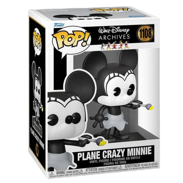 Disney #1108 Plane Crazy Minnie Funko Pop