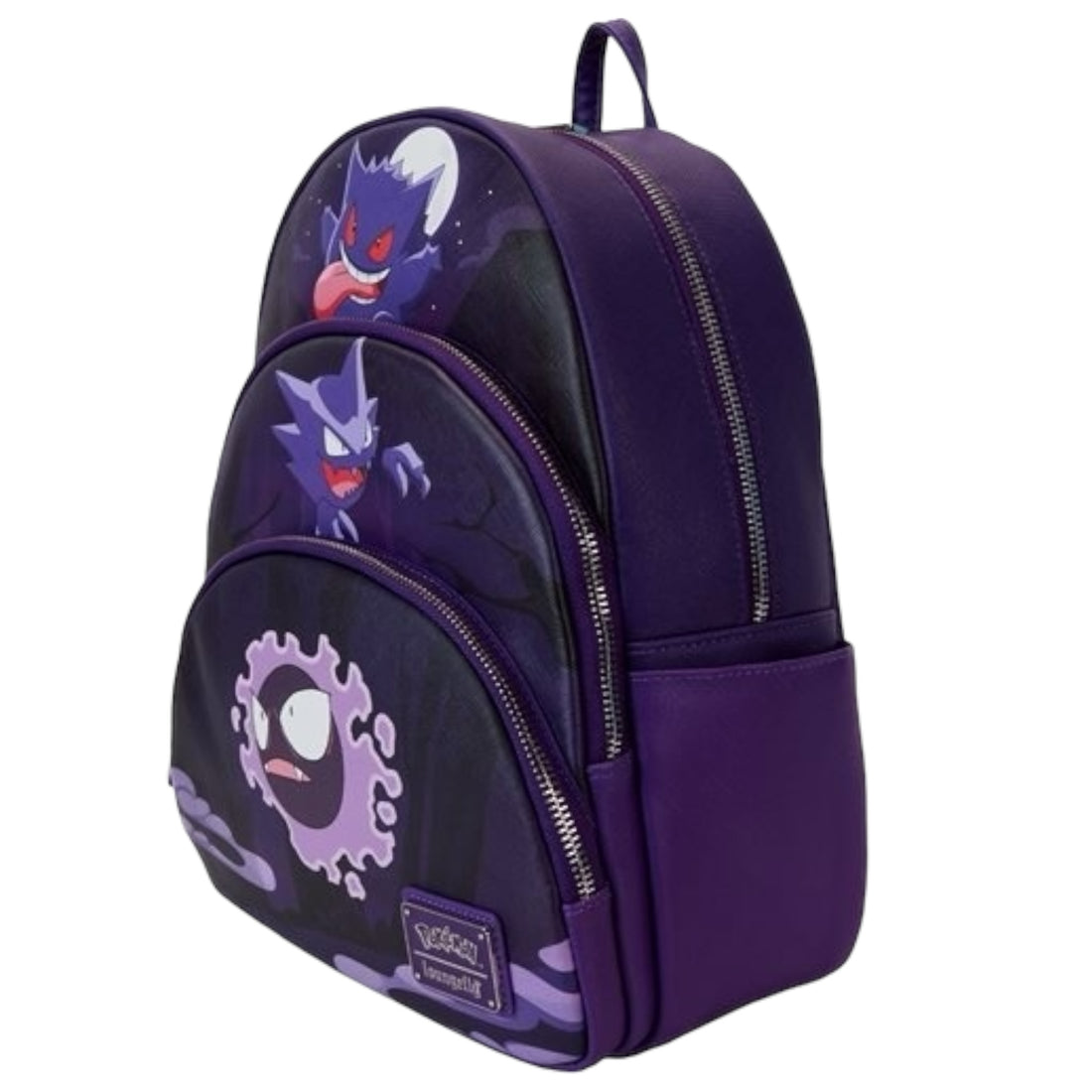 Loungefly Pokémon Gengar Evolution Triple Pocket Backpack Preorder