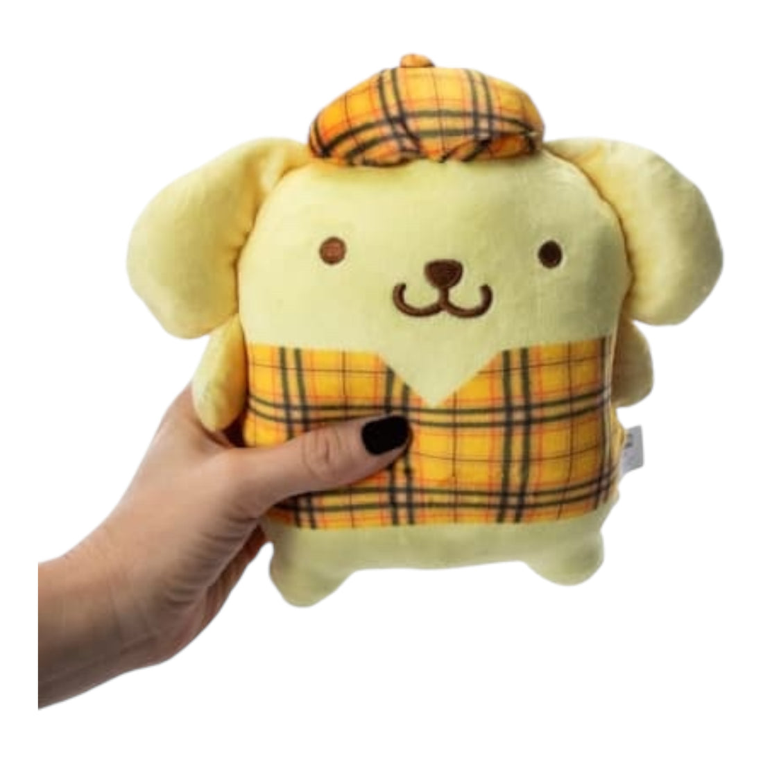Hello Kitty And Friends Plaid Plush Pompompurin