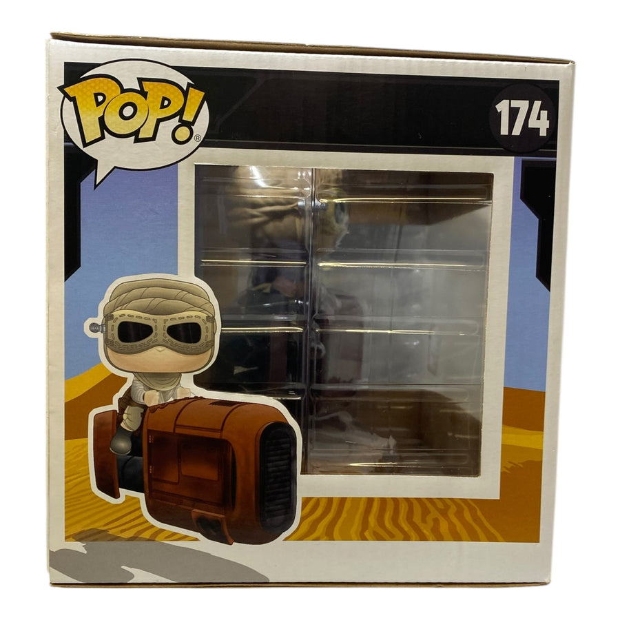 Star Wars #174 Rey With Speeder 2017 Galactic Con Exclusive Funko Pop