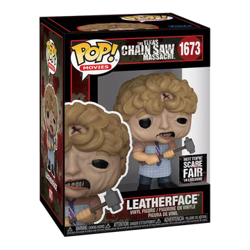 The Chainsaw Massacre #1673 Leatherface Hot Topic Scare Fair Exclusive Funko Pop (Imperfect Box)