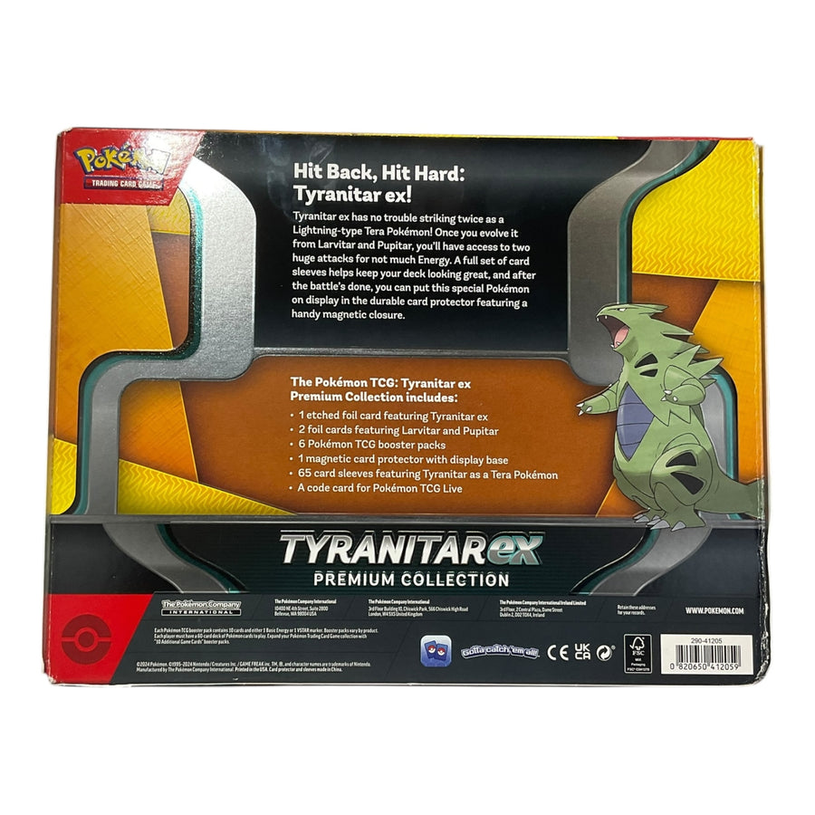 Pokemon TCG Tyranitar Exclusive Premium Trading Card