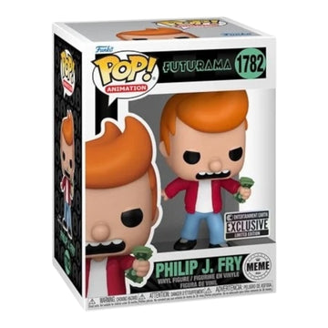 Futurama #1782 Philip J. Fry Entertainment Earth Exclusive Funko Pop