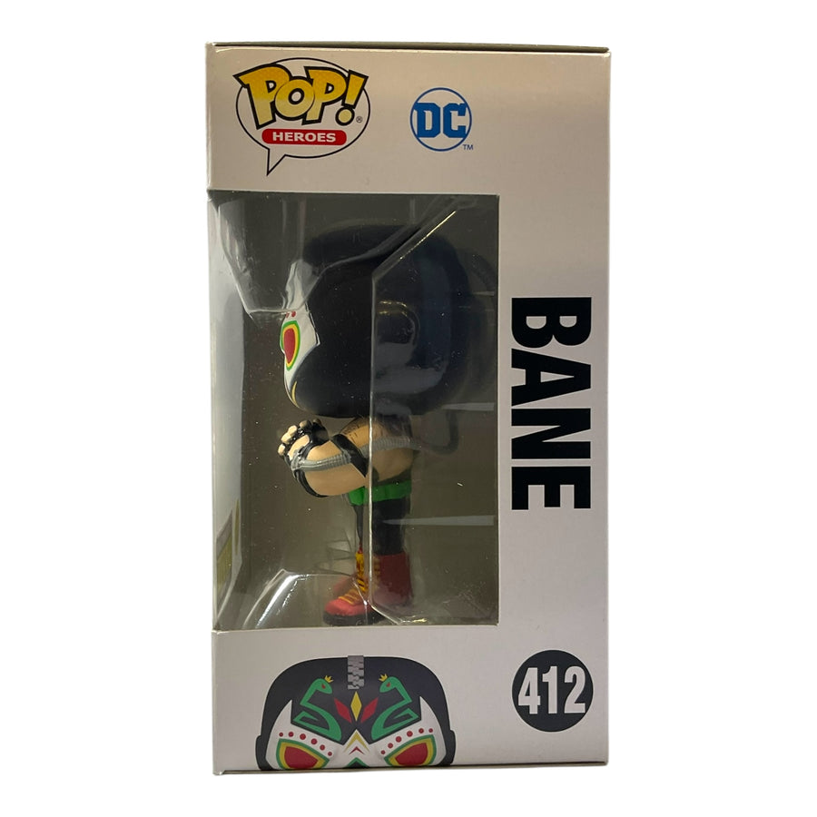DC #412 Bane GITD Entertainment Earth Funko Pop (Imperfect Box)