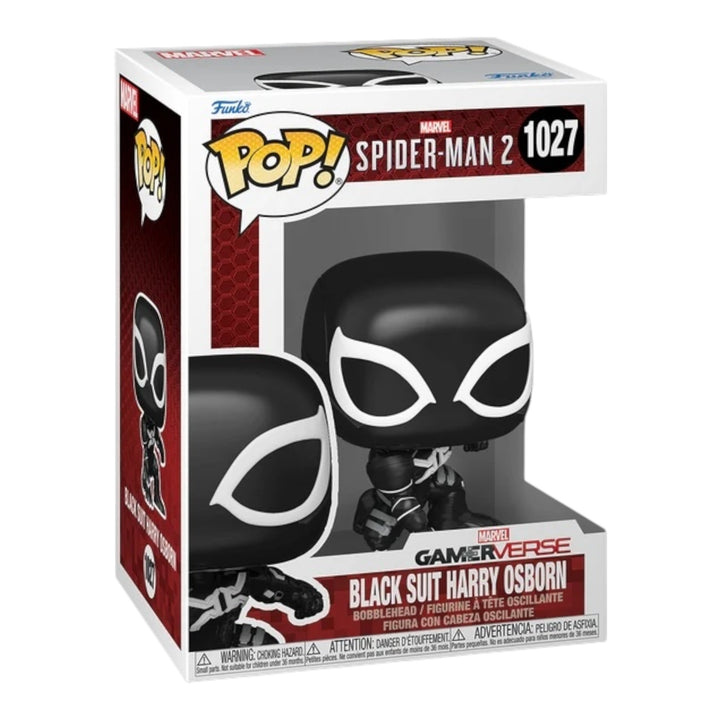 Marvel Spider-man 2 #1027 Black Suit Harry Osborn Funko Pop