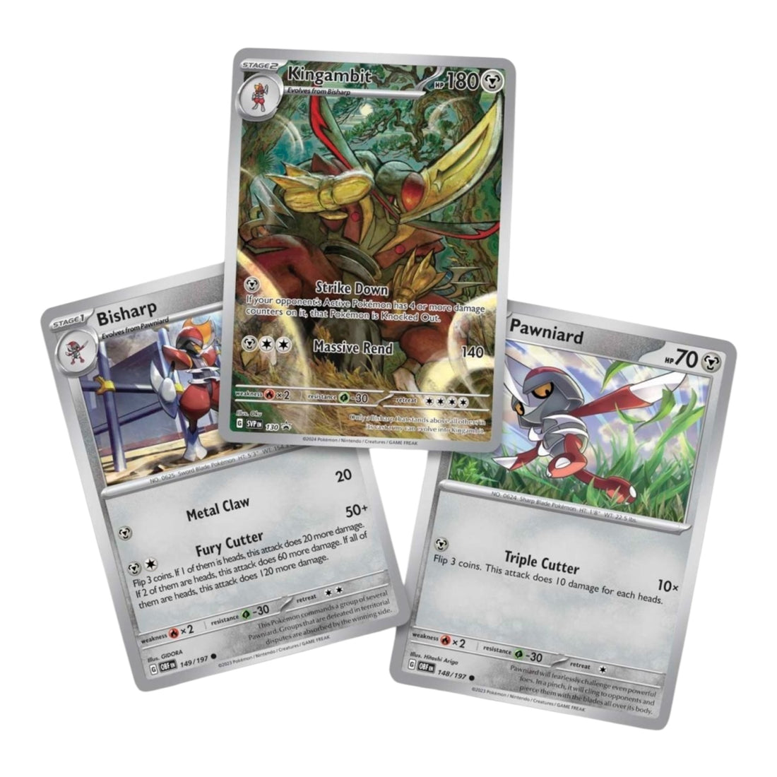 Pokémon TCG: Scarlet & Violet-Shrouded Fable Kingambit Illustration Collection