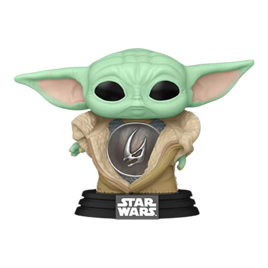 Star Wars #712 Din Grogu With Armor Funko Pop