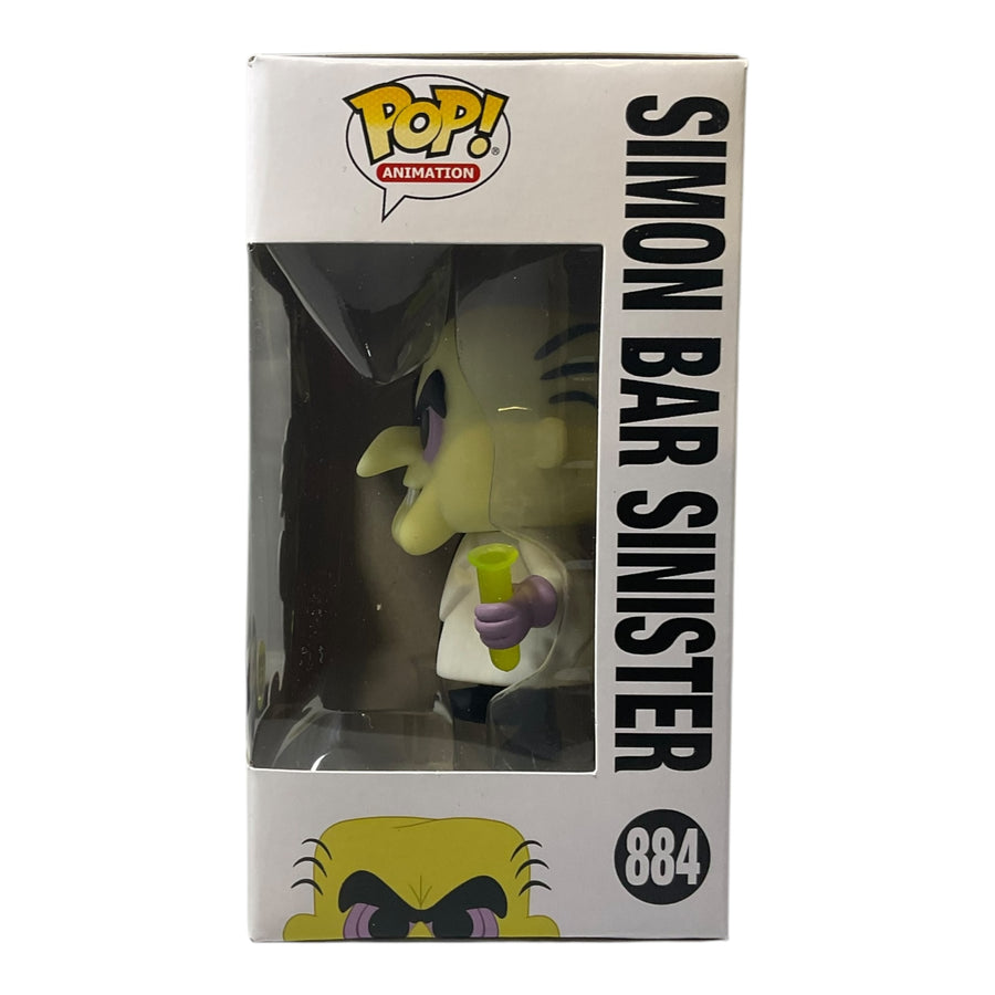Underdog #884 Simon Bar Sinister ( Glow ) - Gemini Collectibles Exclusive Funko Pop